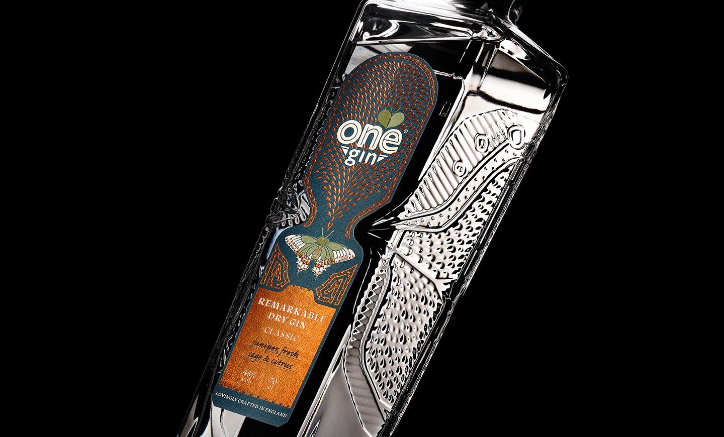 Packaging Design for One Gin by SAINT Design